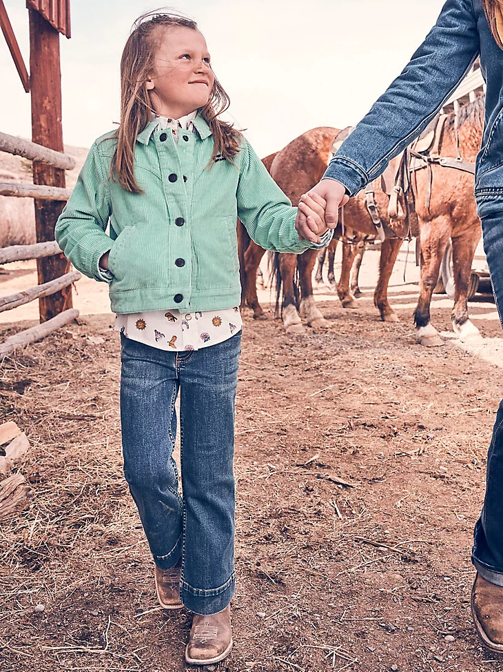 pantalón vaquero wrangler retro para niña 4-18 darci
