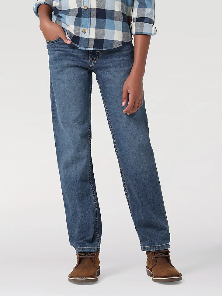 vaqueros waldon de pierna recta para niño 8-16 tumbler