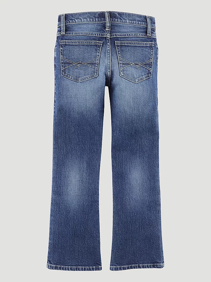 vaqueros wrangler 20x n.° 42 vintage bootcut slim fit para niño 4-20 sorrel