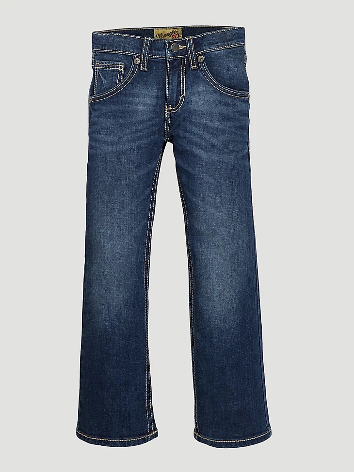vaqueros wrangler 20x n.° 42 vintage bootcut slim fit para niño 8-20 midland