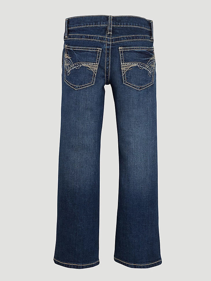 vaqueros wrangler 20x n.° 42 vintage bootcut slim fit para niño 8-20 midland