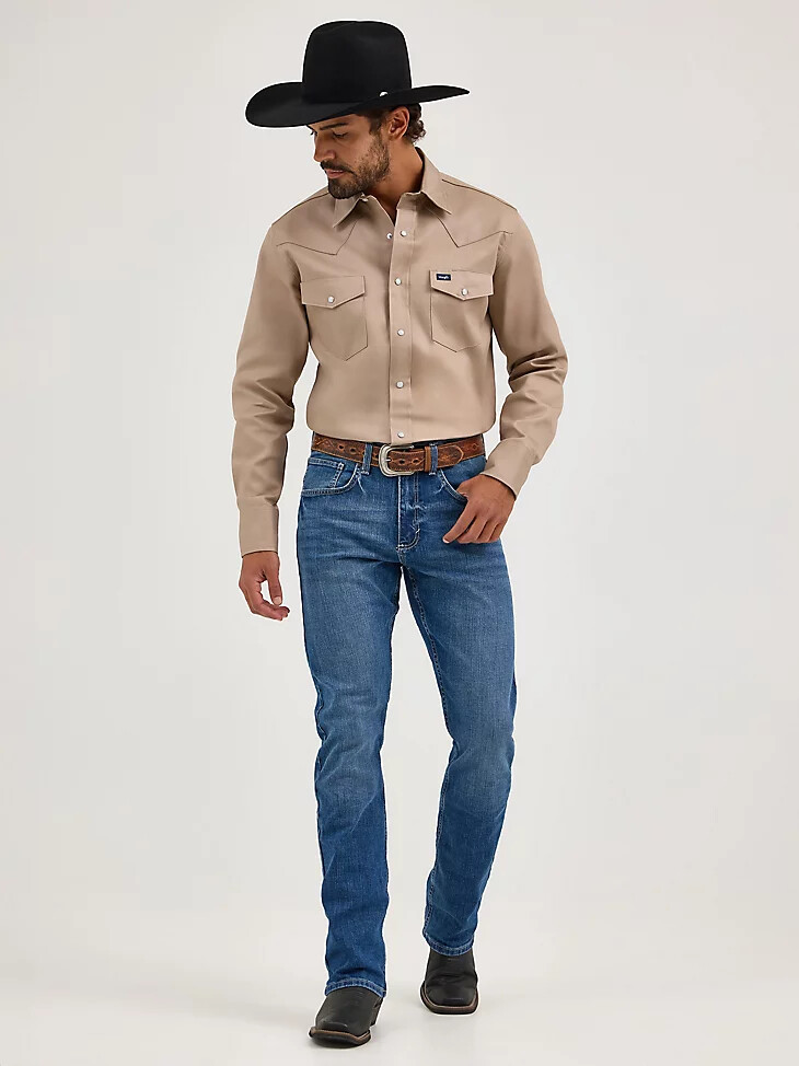 vaqueros wrangler 20x no. 42 vintage bootcut para hombre sorrel
