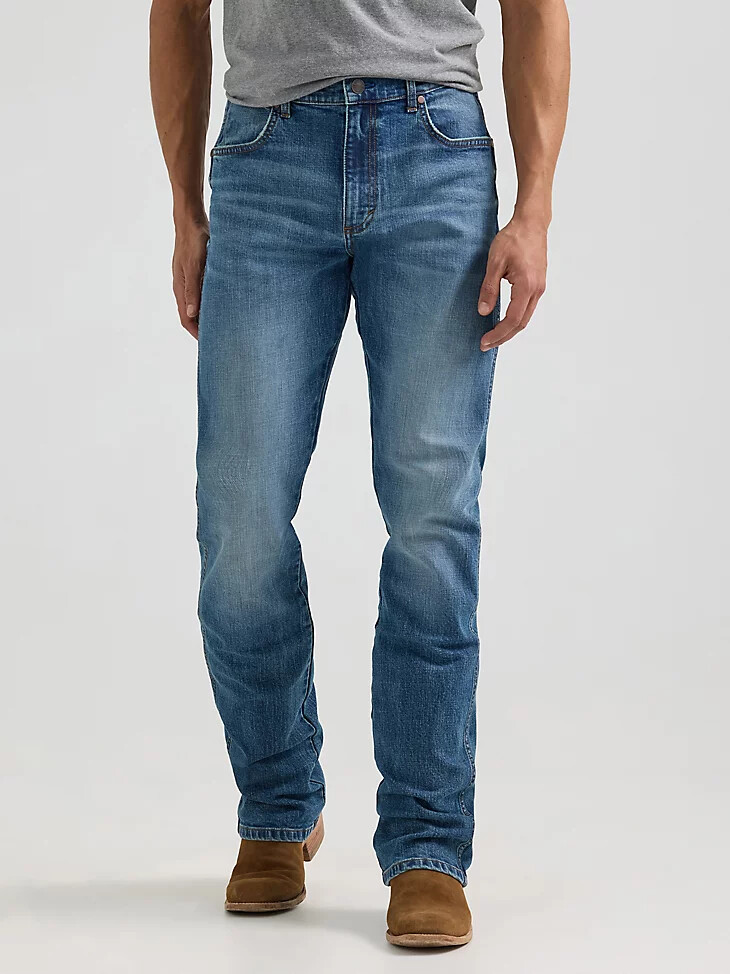 vaqueros wrangler retro slim fit bootcut para hombre harris