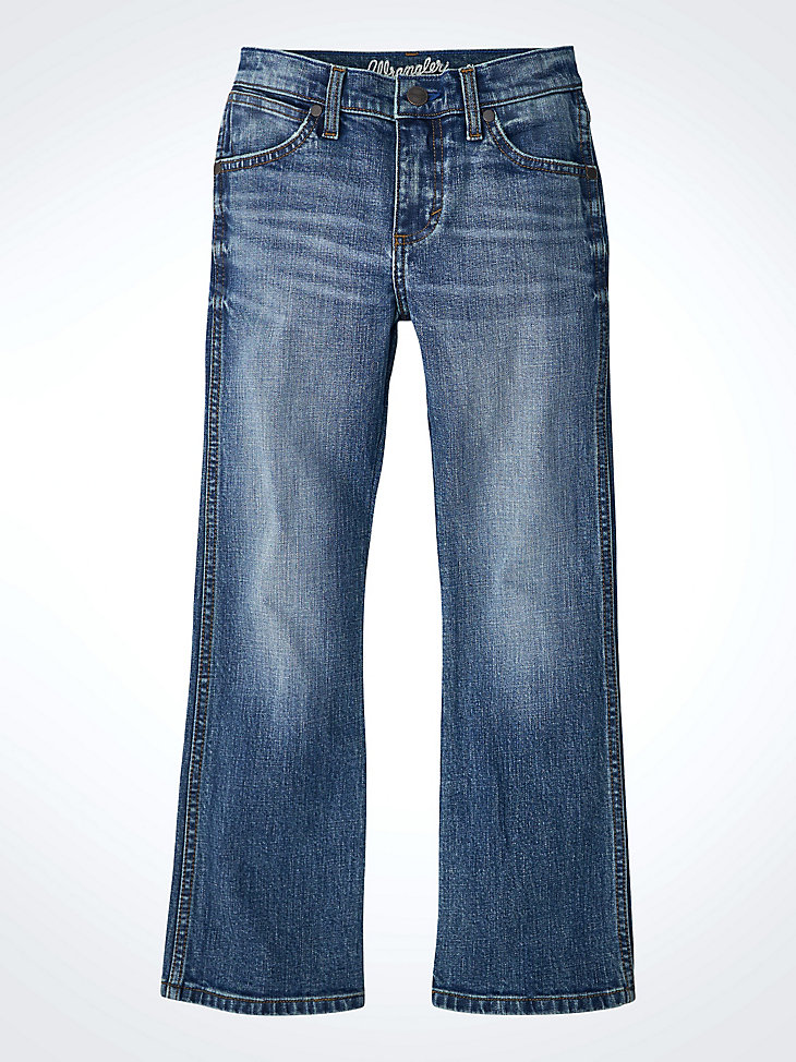 vaqueros wrangler retro slim boot para niño pequeño 1-3t harris