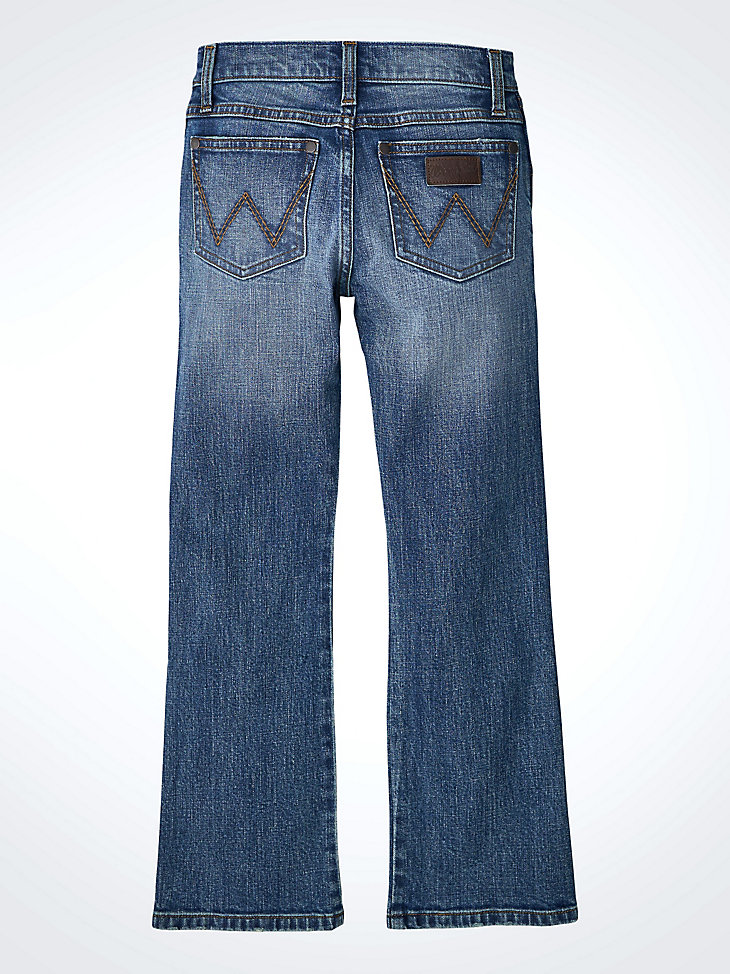 vaqueros wrangler retro slim boot para niño pequeño 1-3t harris