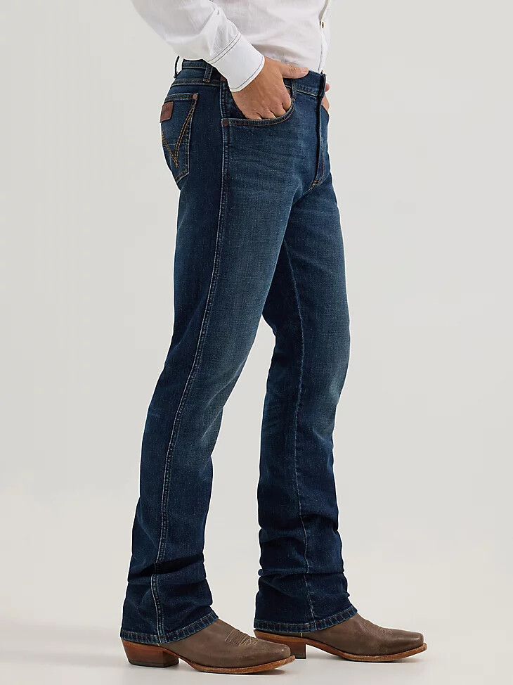 vaqueros wrangler retro slim fit bootcut para hombre hayward