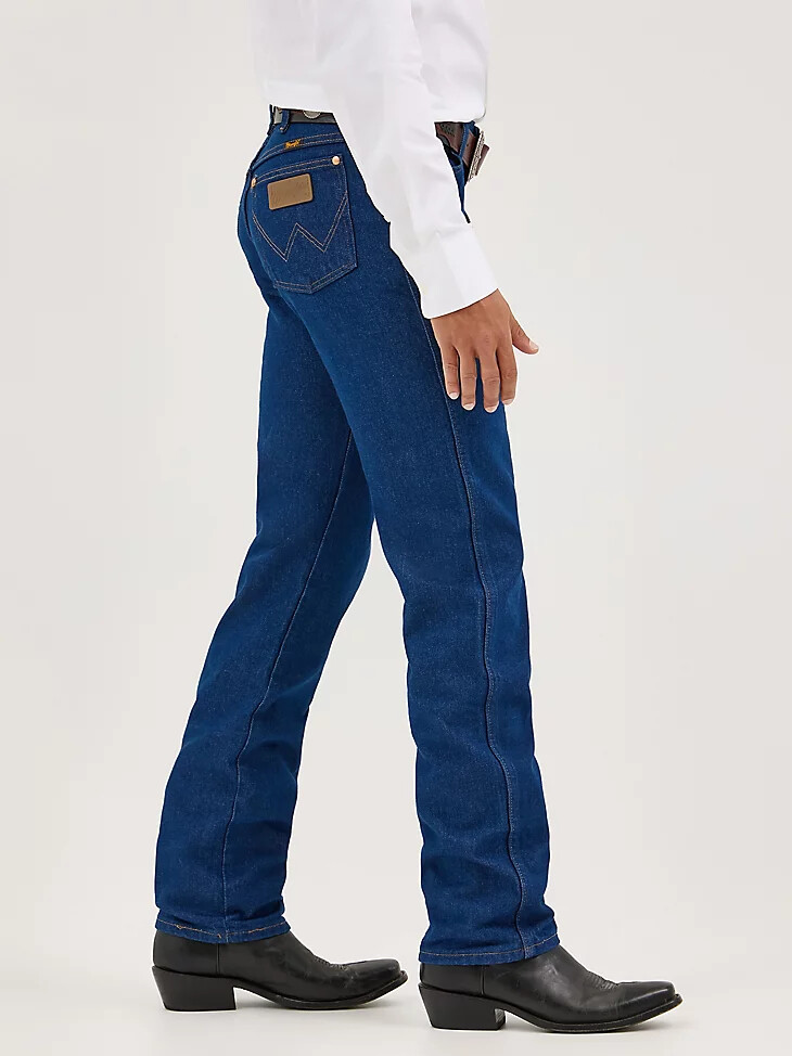 vaqueros wrangler cowboy cut original fit índigo prelavados