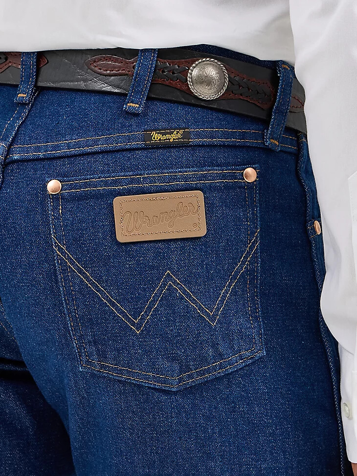 vaqueros wrangler cowboy cut original fit índigo prelavados