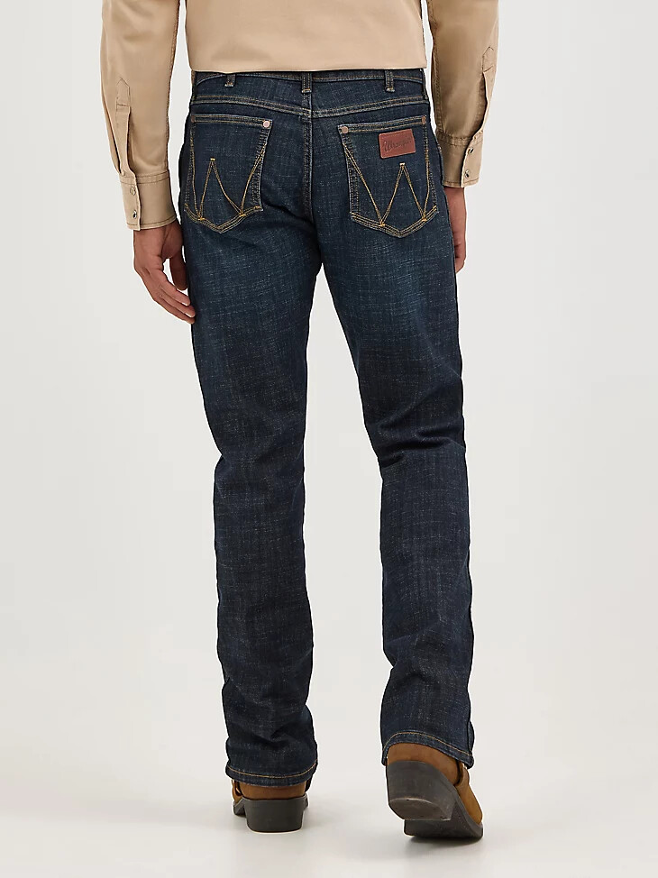 vaqueros wrangler retro slim fit bootcut para hombre dax