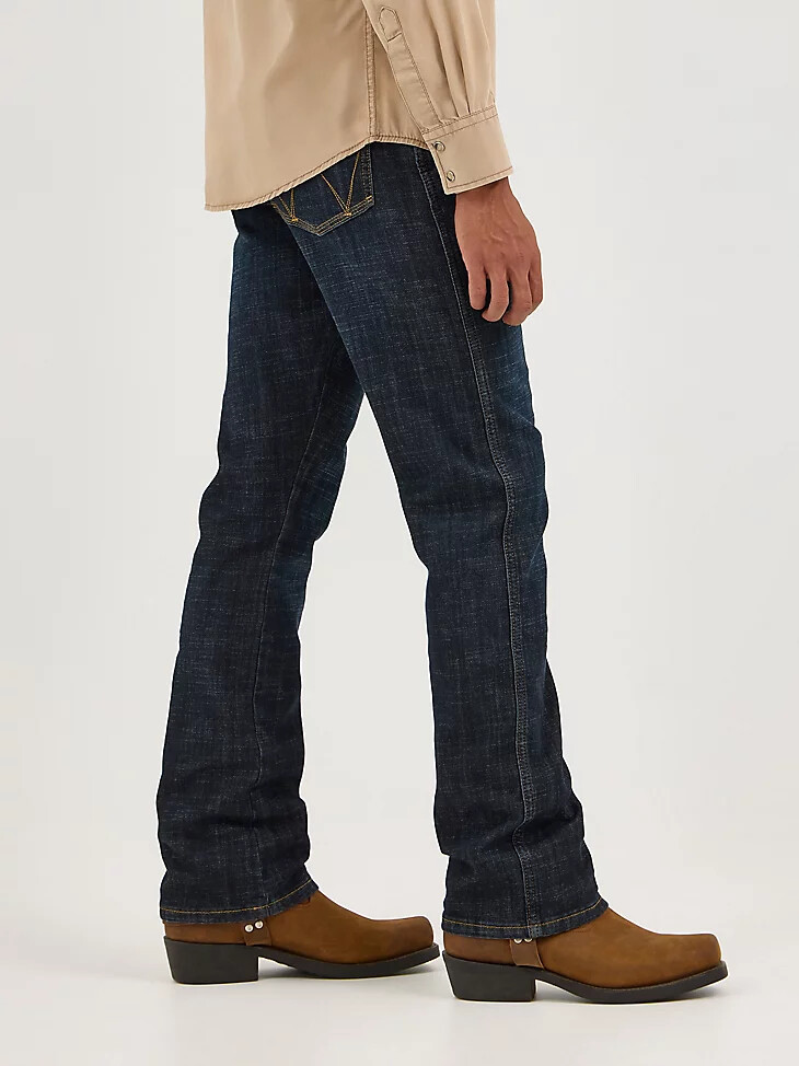 vaqueros wrangler retro slim fit bootcut para hombre dax