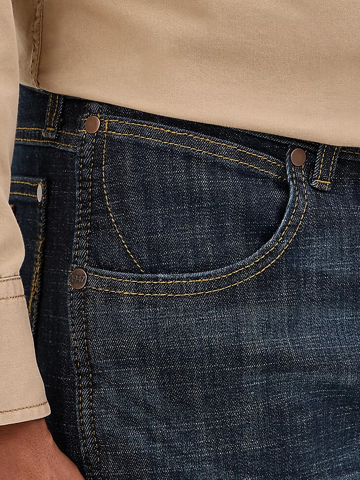 vaqueros wrangler retro slim fit bootcut para hombre dax