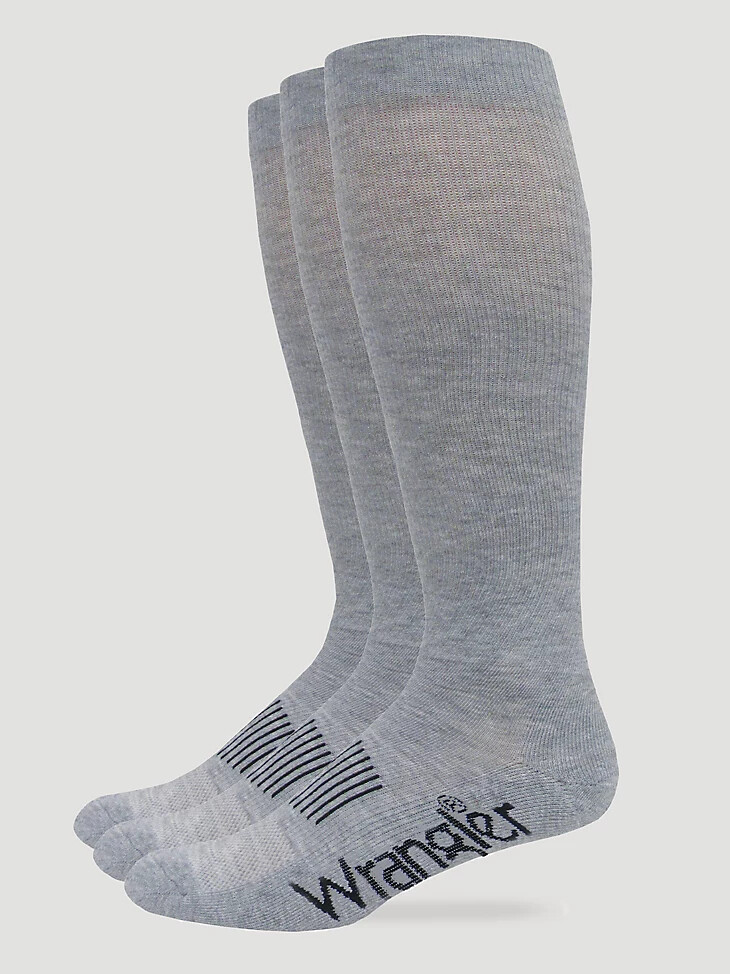 calcetines para botas de hombre paquete de 3 grises