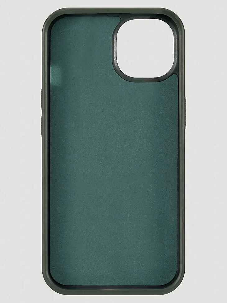 funda de cuero marrón para smartphone