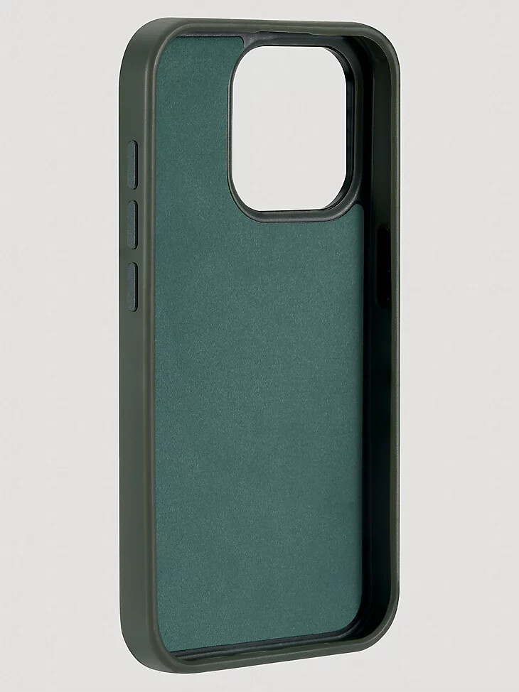 funda de cuero marrón para smartphone