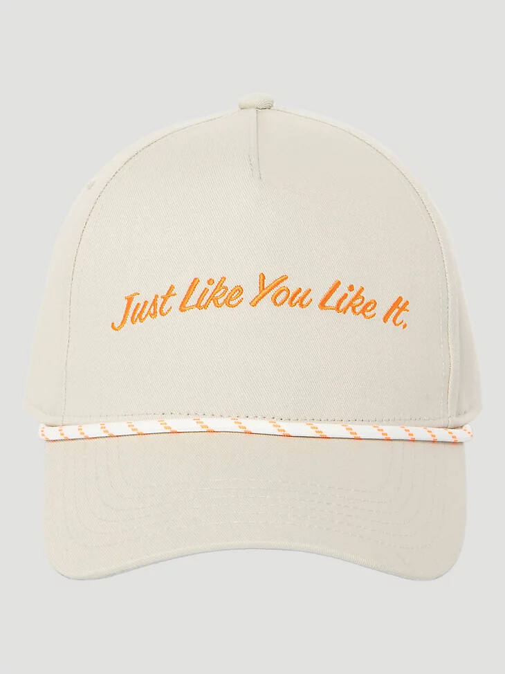gorra jlyli de wrangler x whataburger con malvavisco