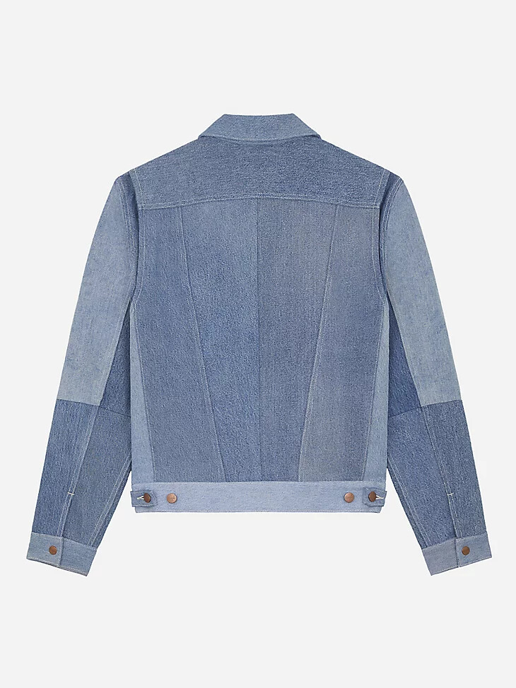 chaqueta wrangler x beyond retro icons con lavado claro