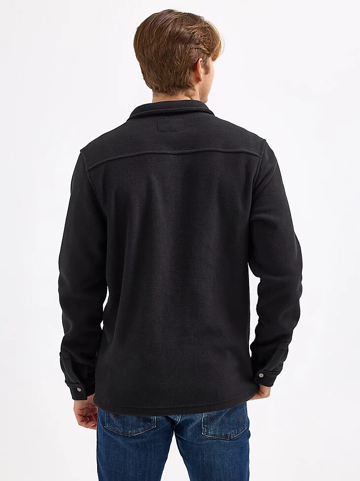 chaqueta vaquera con cierre a presión wrangler collegiate para hombre ohio state