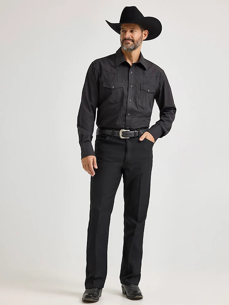 vestido vaquero wrancher negro
