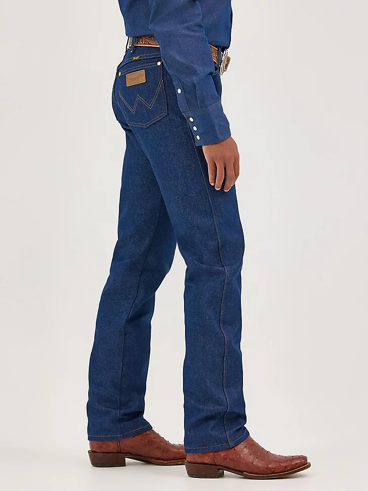 vaqueros rígidos wrangler cowboy cut original fit rigid indigo