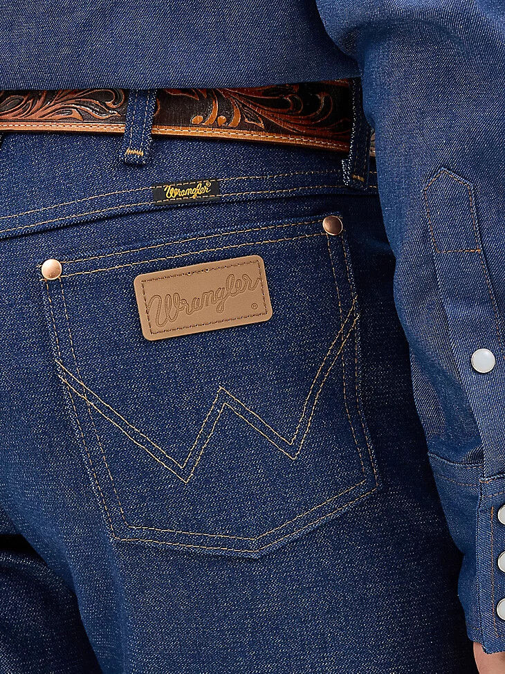 vaqueros rígidos wrangler cowboy cut original fit rigid indigo