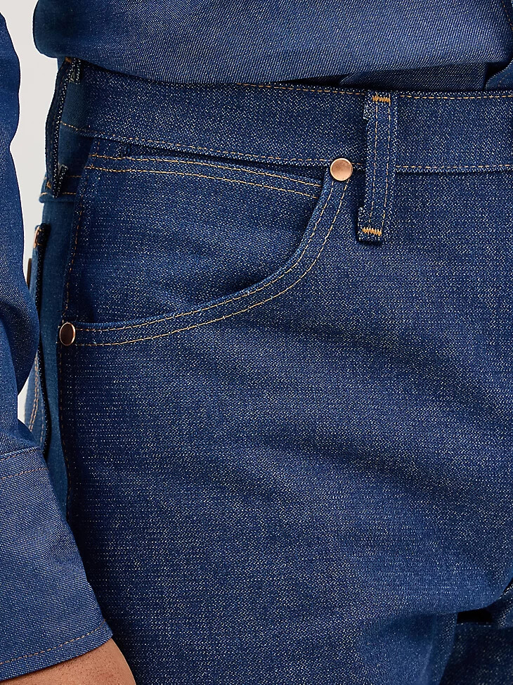 vaqueros rígidos wrangler cowboy cut original fit rigid indigo