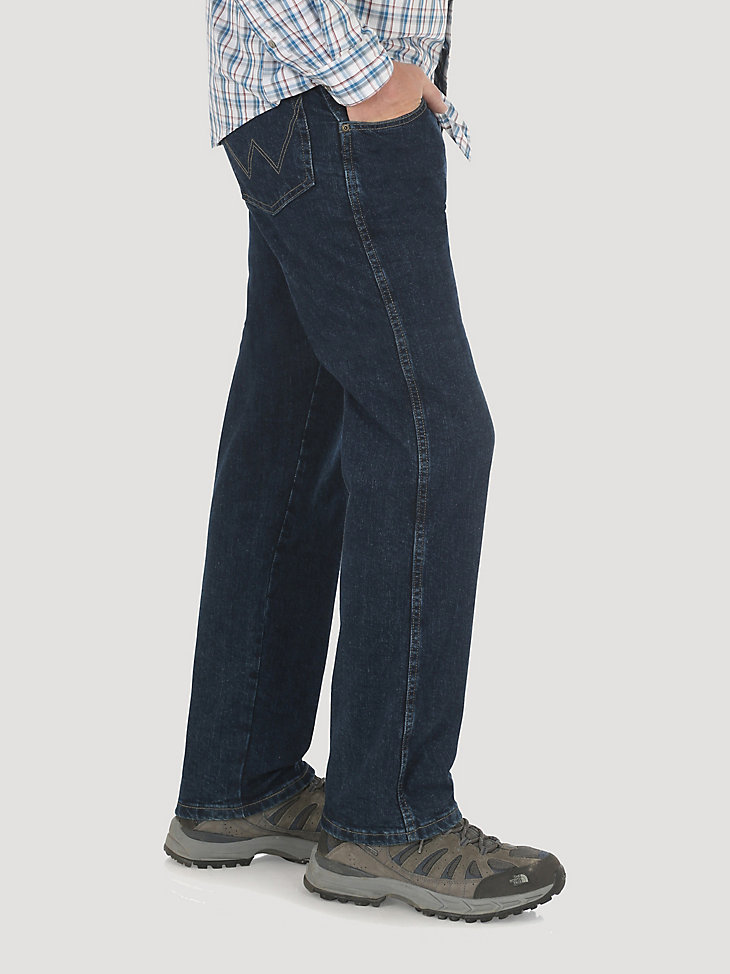 wrangler rugged wear performance series relaxed fit jean dark stone