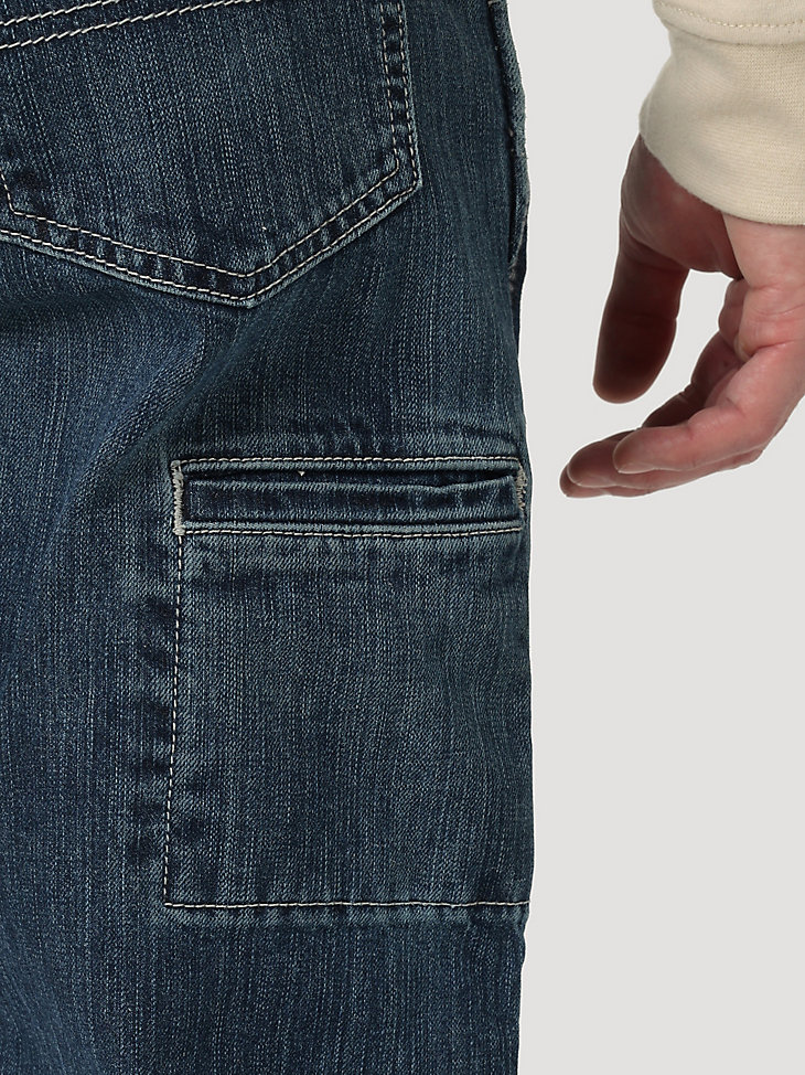 pantalón técnico wrangler fr riggs de corte relajado y resistente a las llamas midstone