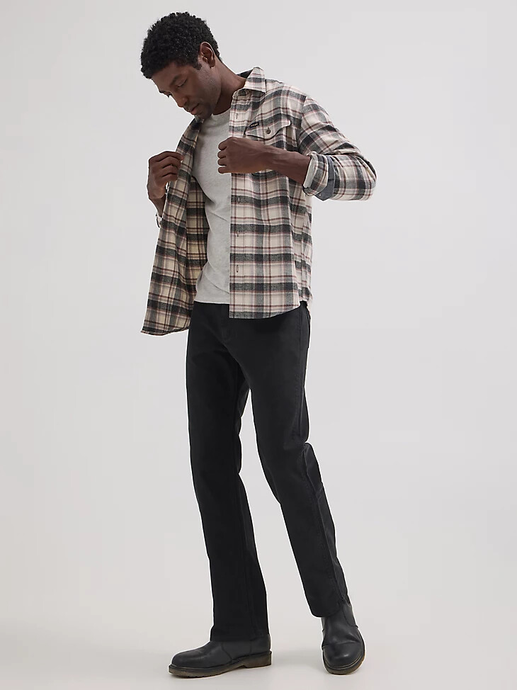 pantalón de sarga peak comfort para hombre george black