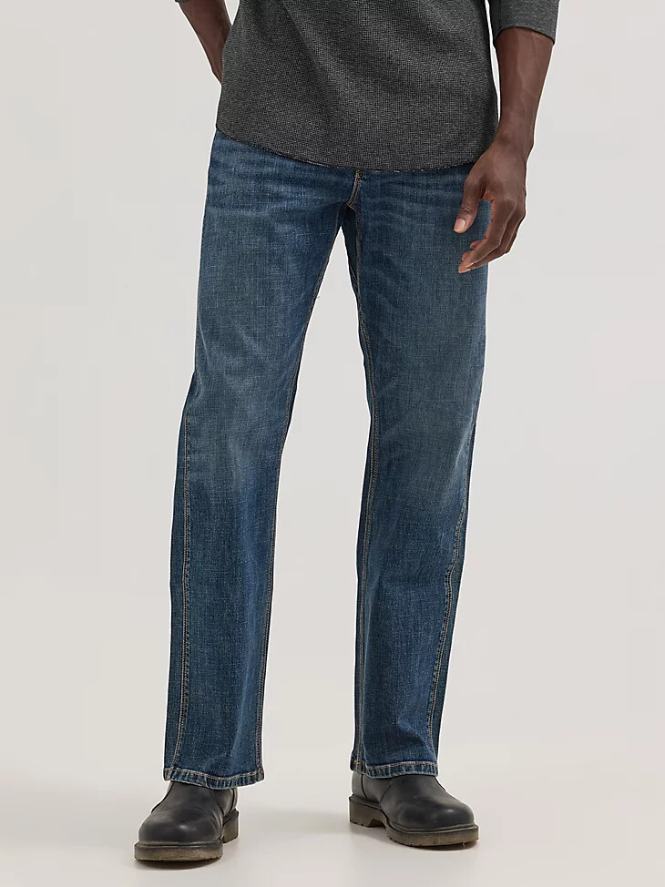 vaqueros de corte bota peak comfort para hombre dice house