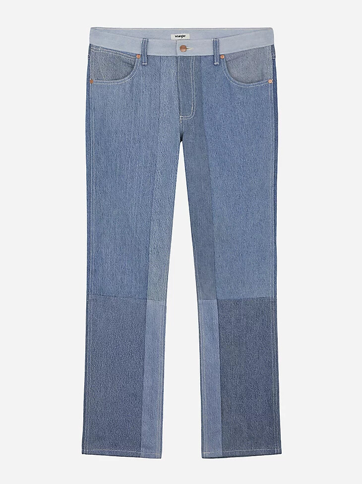 vaqueros rectos regulares wrangler x beyond retro de lavado claro