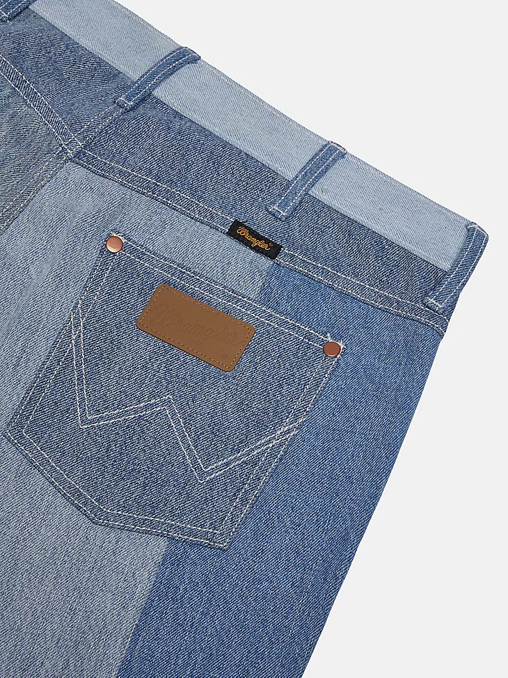 vaqueros rectos regulares wrangler x beyond retro de lavado claro