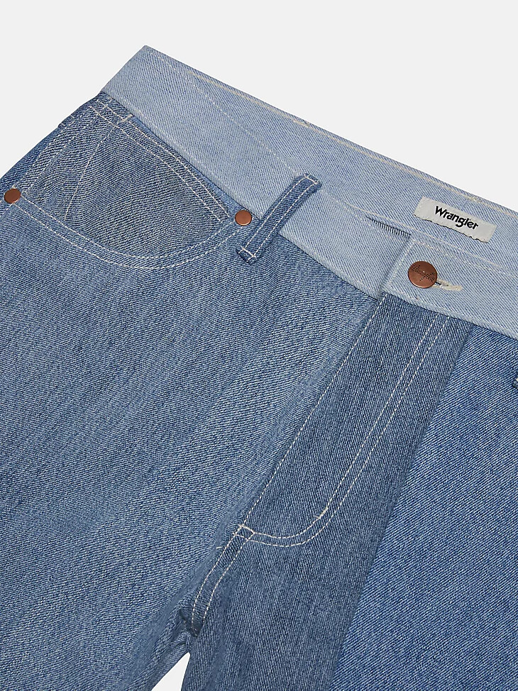 vaqueros rectos regulares wrangler x beyond retro de lavado claro