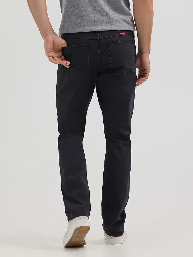 vaqueros de lona five star premium performance para hombre color negro