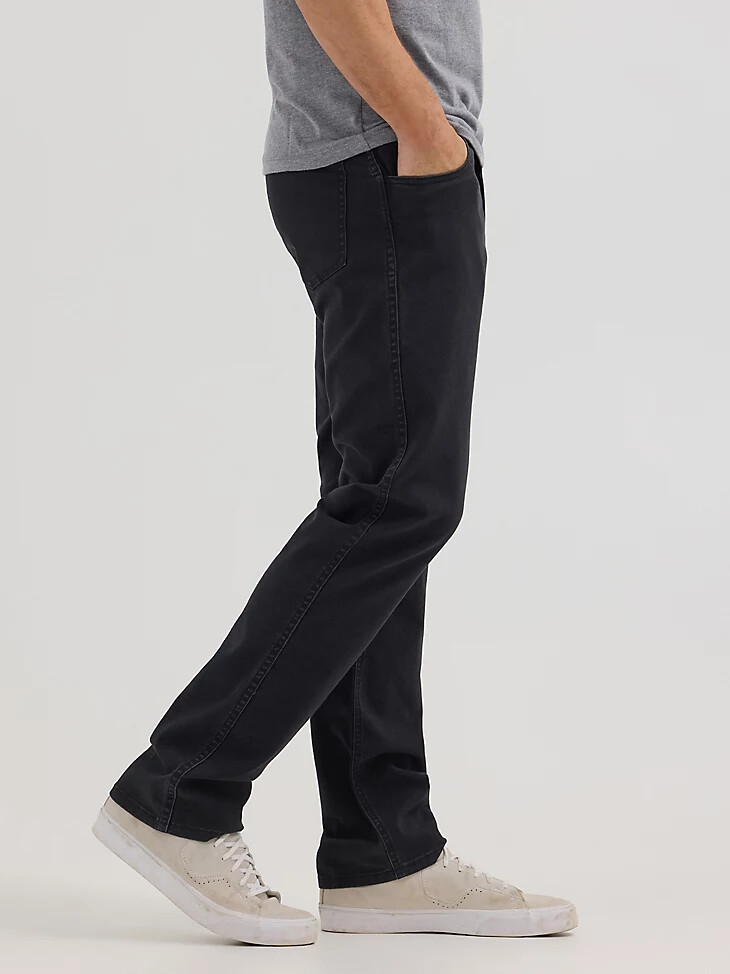 vaqueros de lona five star premium performance para hombre color negro