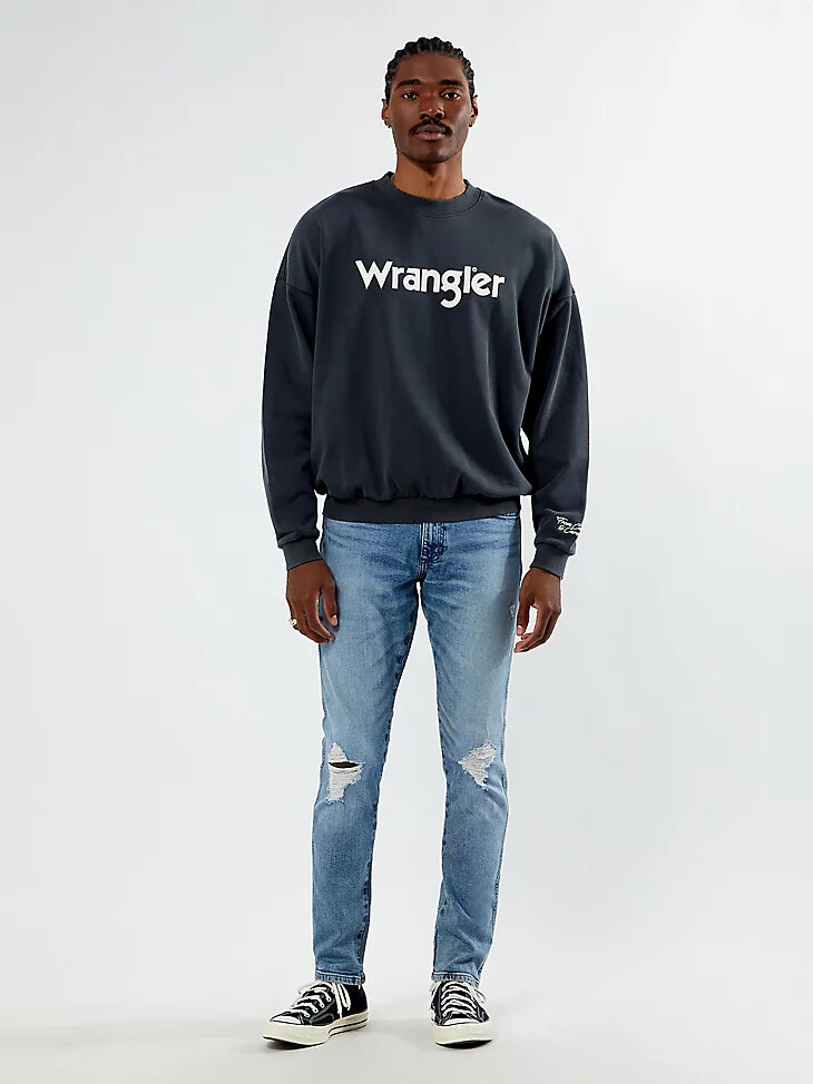 vaqueros rectos ajustados wrangler x pacsun para hombre middlin