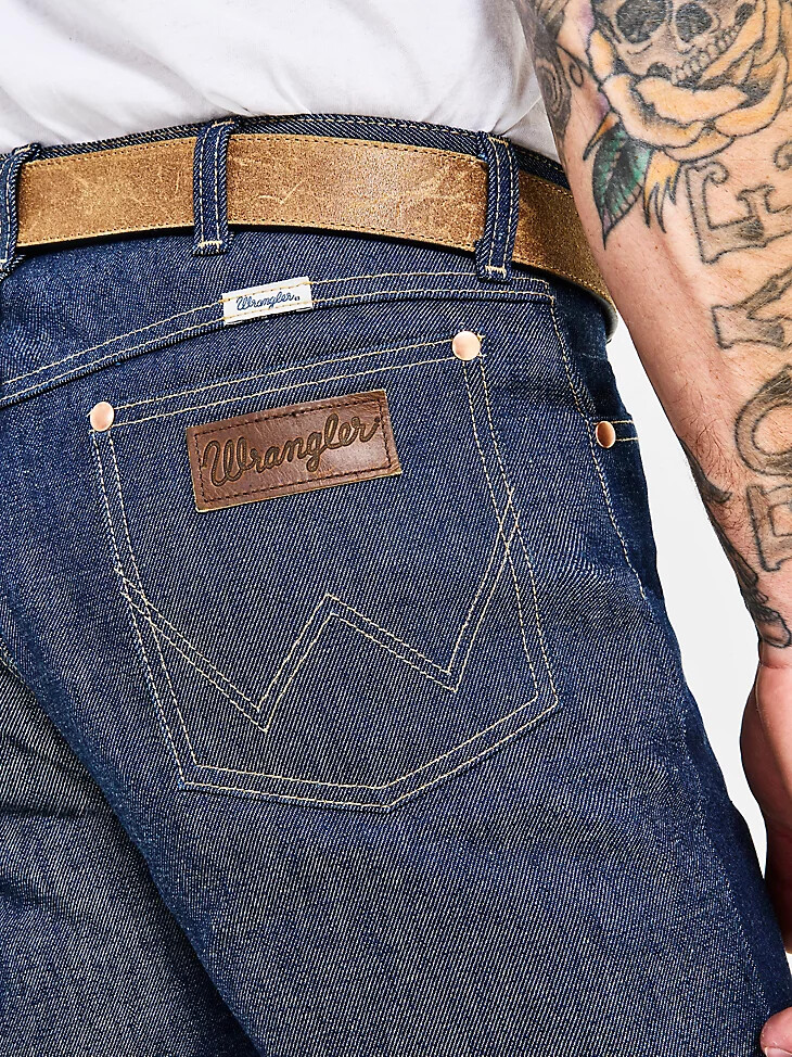 jean cone denim white oak selvedge para hombre índigo crudo