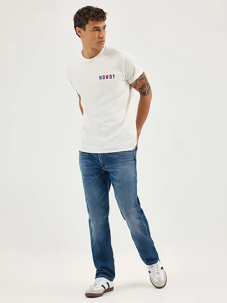 vaqueros rectos greensboro para hombre color azul oscuro