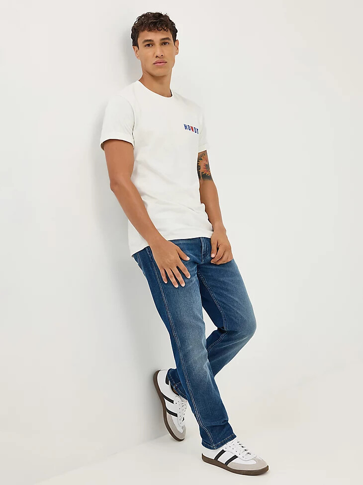 vaqueros rectos greensboro para hombre color azul oscuro