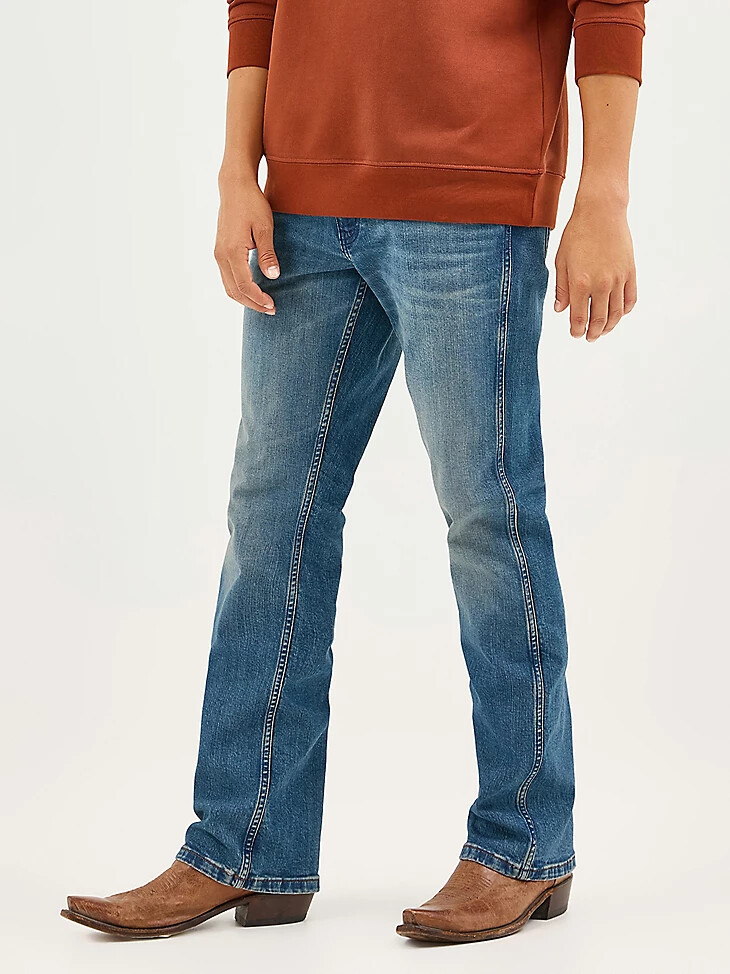 vaqueros de corte bota para hombre american spirit