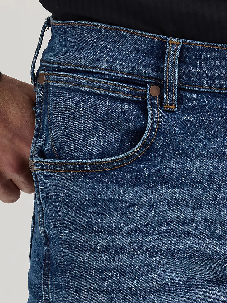 vaqueros wrangler retro de corte relajado con corte de bota para hombre lewiston