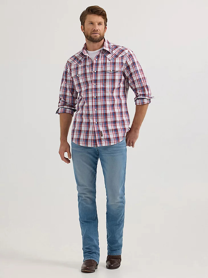 jean charles wrangler retro slim fit bootcut para hombre