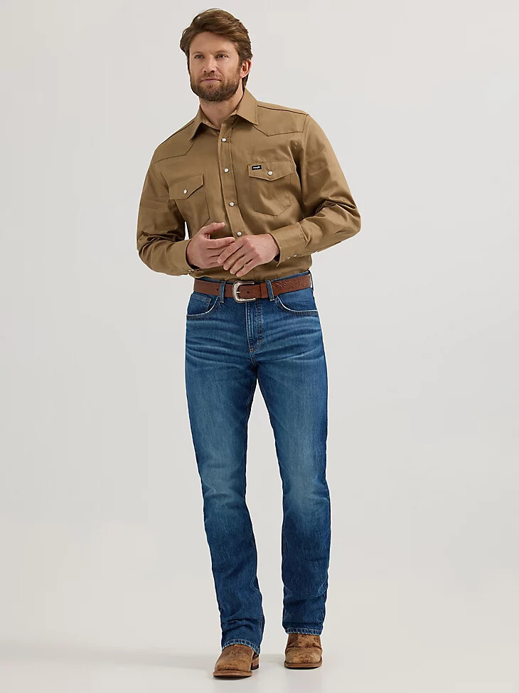 vaqueros wrangler 20x no. 42 vintage bootcut para hombre chandler