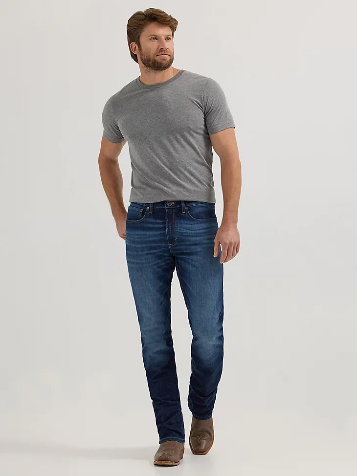 vaqueros wrangler 20x n.° 44 de corte ajustado y pierna recta para hombre brockton