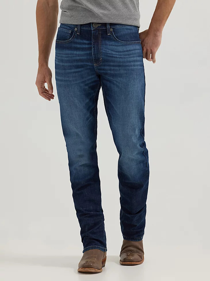 vaqueros wrangler 20x n.° 44 de corte ajustado y pierna recta para hombre brockton