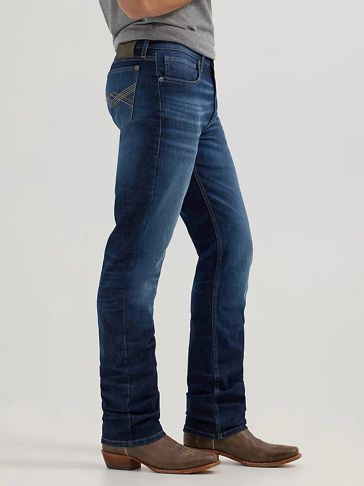vaqueros wrangler 20x n.° 44 de corte ajustado y pierna recta para hombre brockton