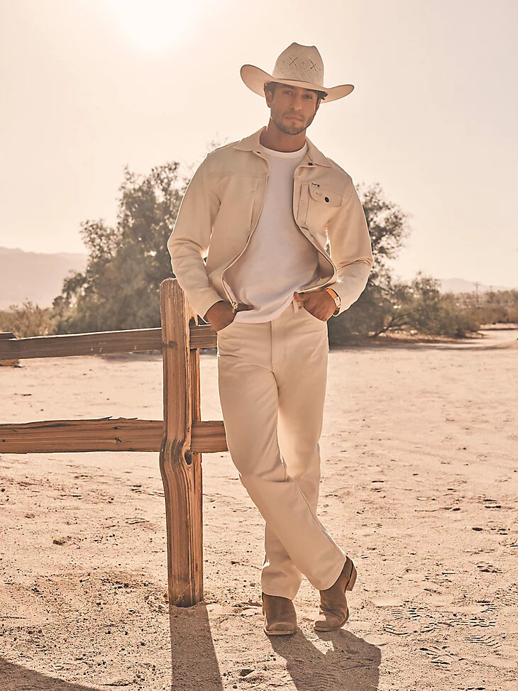 vaqueros blue bell raw denim para hombre color crudo