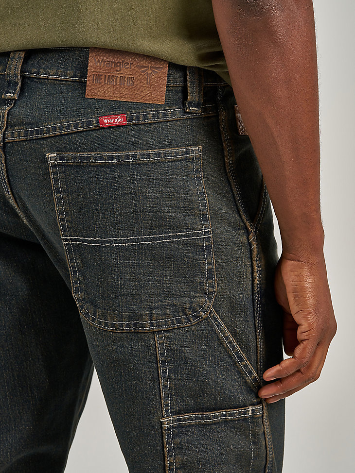 vaqueros carpintero wrangler x the last of us dark vintage