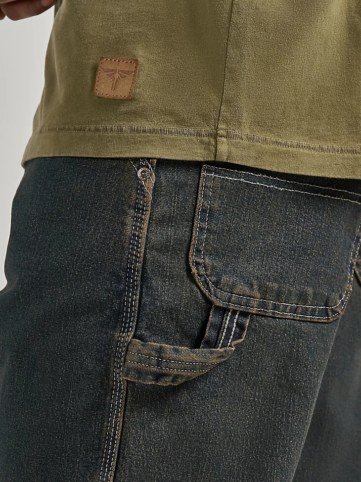 vaqueros carpintero wrangler x the last of us dark vintage