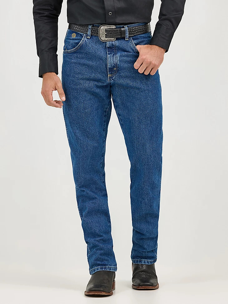 jean de corte vaquero george strait de corte relajado denim piedra de peso pesado