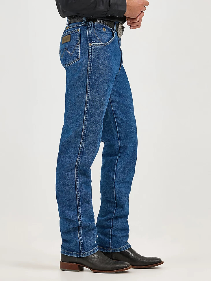 jean de corte vaquero george strait de corte relajado denim piedra de peso pesado